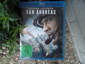 San Andreas, Katastrophenfilm mit Dwayne Johnson, neuwertige "Blue-ray-Disc"