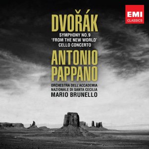 Dvorak: Symphonie Nr.9; Cellokonzert op. 104 / Mario Brunello, Orchestra dell'Accademia Nazionale di Santa Cecilia, Antonio Pappano [Doppel-CD]