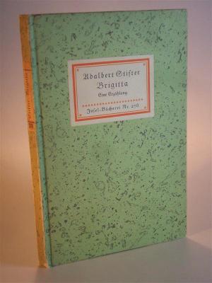 antiquarisches Buch – Stifter Adalbert – Brigitta. Eine Erzählung. IB. 278