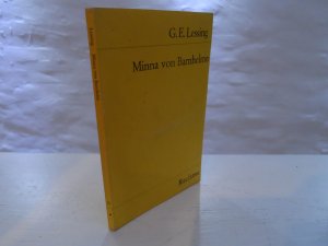 gebrauchtes Buch – Lessing, Gotthold E – Minna von Barnhelm