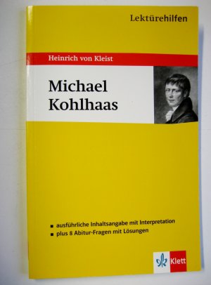 gebrauchtes Buch – Lektürehilfen Heinrich von Kleist "Michael Kohlhaas"