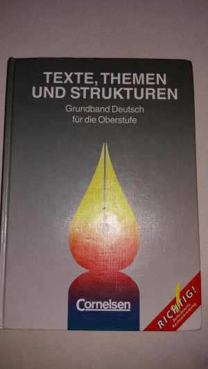 gebrauchtes Buch – Biermann, Heinrich; Brenner – Texte, Themen und Strukturen - Bisherige allgemeine Ausgabe. Deutschbuch für die Oberstufe / Schülerbuch