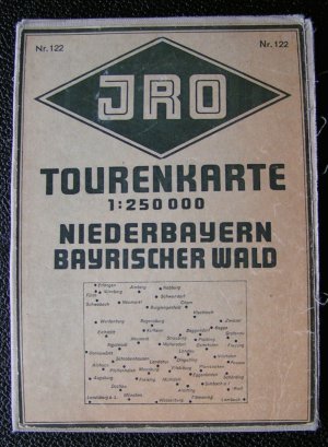 IRO Tourenkarte 1:250000 Niederbayern Bayrischer Wald, Nr 122