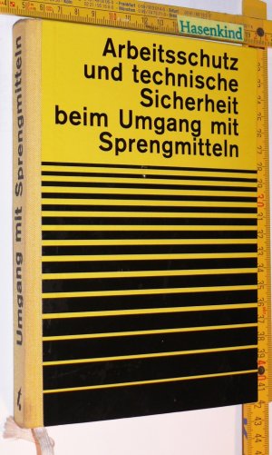 antiquarisches Buch – Autorenkollektiv – Arbeitsschutz und technische Sicherheit beim Umgang mit Sprengmitteln - Rechtsvorschriften.