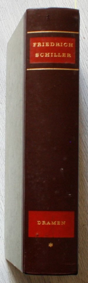 Friedrich Schiller Gesamtwerke in drei Bänden Band1 Gebunden N76