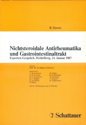 Nichtsteroidale Antirheumatika und Gastrointestinaltrakt - Experten-Gespräch, Heidelberg, 24.Januar 1987