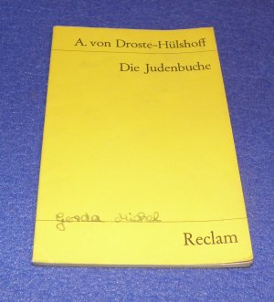 Die Judenbuche - ein Sittengemälde aus dem gebirgichten Westfalen