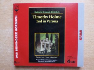 gebrauchtes Hörbuch – Timothy Holme – Tod in Verona - 4 CD's