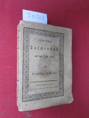 Historisches Taschenbuch aus dem Jahr 1814.