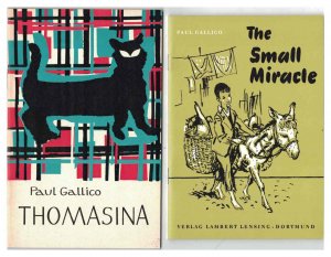 2 x Schullektüre Englisch: Paul Gallico Thomasina + The small miracle