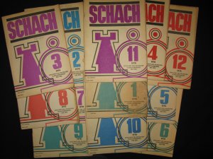 gebrauchtes Buch – Schach. 32. Jahrgang 1978. Mit der Nummer 1 bis 12