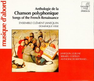 Chanson polyphonique: Songs of the French Renaissance / Ensemble Clément Janequin, Dominique Visse [3-CD-BOX]