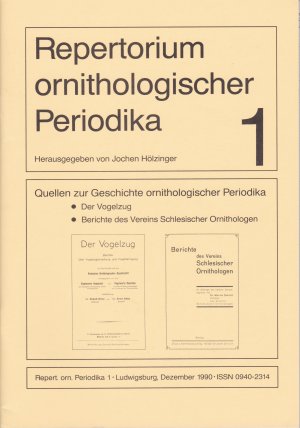 Repertorium ornithologischer Periodika 1