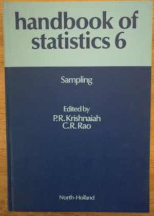 Handbook of Statistics 6 - Sampling