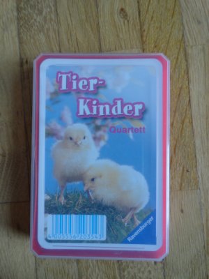 gebrauchtes Spiel – Tierkinder-Quartett