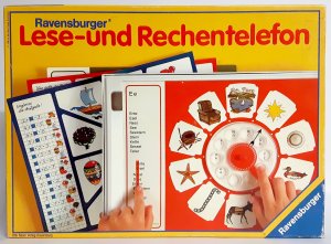 Lese- und Rechentelefon 1986 Ravensburger Spieleverlag 008124 - ab 6 Jahren - für 1 bis 6 Spieler - Spieldauer ca 20 Minuten A2