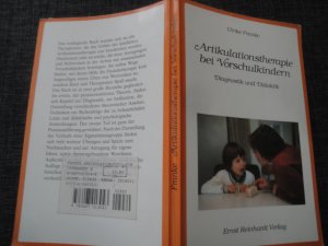 Artikulationstherapie bei Vorschulkindern Diagnkostik und Didaktik