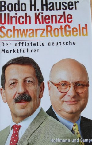 gebrauchtes Buch – Hauser, Bodo H – Schwarz Rot Geld