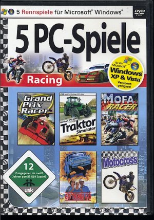 gebrauchtes Spiel – 5 PC Spiele Racing