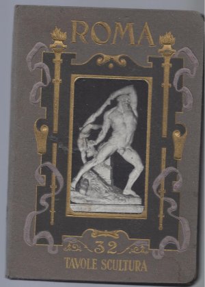 antiquarisches Buch – Roma - 32 Tavole Scultura.
