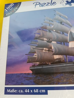 Segelschiff 1000 Teile PUZZLE