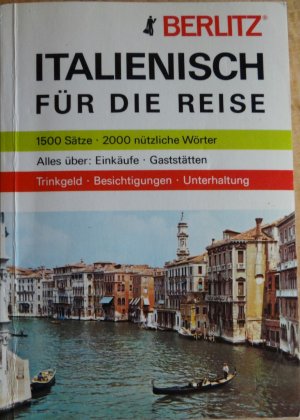 gebrauchtes Buch – Berlitz – Italienisch für die Reise