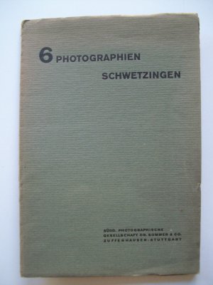 gebrauchtes Buch – Schwetzingen - 6 Photographien (Schloss-Fotografien)