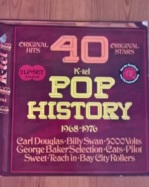 K-tel POP HISORY 1968-1976  Do-LP