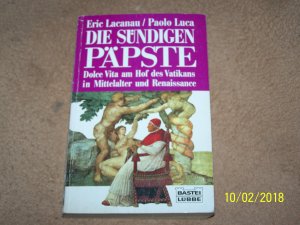 gebrauchtes Buch – Eric Lacanau – Die sündigen Päpste