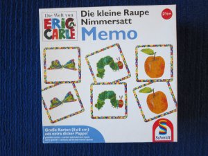 gebrauchtes Spiel – Eric Carle – Die kleine Raupe Nimmersatt - Memo -