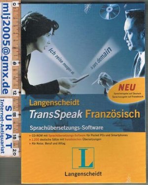 TransSpeak Französisch. Sprachübersetzungs-Software.