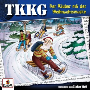 gebrauchtes Hörbuch – TKKG / Stefan Wolf – Der Räuber mit der Weihnachtsmaske - TKKG Bd. 203