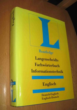 gebrauchtes Buch – Jordans, White.. – Langenscheidts Fachwörterbuch Informationstechnik Englisch