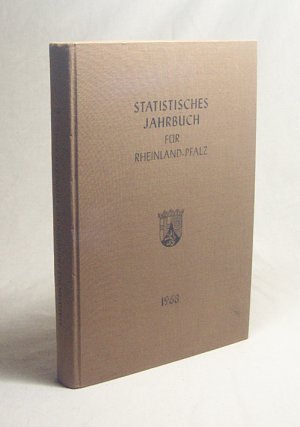 antiquarisches Buch – Statistisches Landesamt Rheinland-Pfalz  – Statistisches Jahrbuch für Rheinland-Pfalz 1968 / hrsg. vom Statistischen Landesamt Rheinland-Pfalz