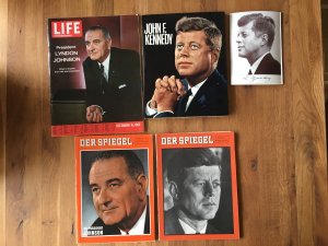 antiquarisches Buch – John F. Kennedy – Konvolut an Zeitungen und Zeitschriften zur Ermordung JFK `s.