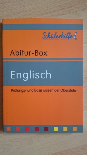 Englisch Prufungs Und Basiswissen Der Oberstufe Schulerhilfe Buch Gebraucht Kaufen A02jjkgs01zzv