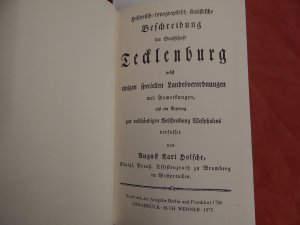 Historisch-topographisch-statistische Beschreibung der Grafschaft Tecklenburg nebst einigen speciellen Landesverordnungen....