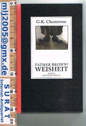 gebrauchtes Buch – G. K. Chesterton – Father Brown`s Weisheit. Zwölf Geschichten. Band II.