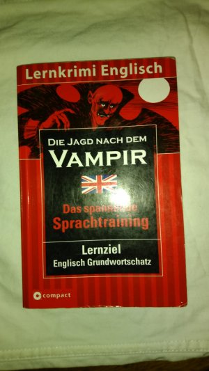 gebrauchtes Buch – Hillefeld, Marc; Novotny – Hunting the Vampire - Compact Lernkrimi. Englisch Grundwortschatz - Niveau B1