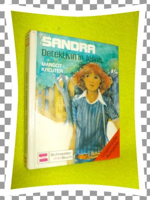 gebrauchtes Buch – Margot Kreuter – Sandra - Detektivin in Jeans ; Schneider-Mini-Buch