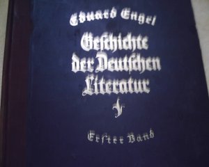 Geschichte der Deutschen Literatur von 1922