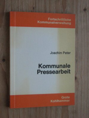 Kommunale Pressearbeit - Rarität