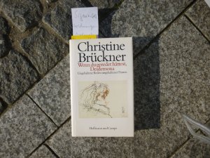 gebrauchtes Buch – Christine Brückner – Wenn du geredet hättest, Desdemona