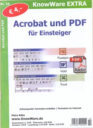 Know Ware Extra Band 10 Acrobat und PDF für Einsteiger