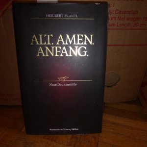 Alt. Amen. Anfang. - Neue Denkanstöße (ISBN 9788205410886)