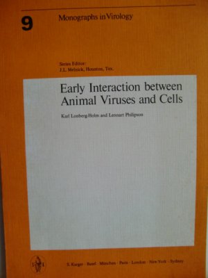 Monographs in Virology / Early Interaction between Animal Viruses and Cells: BD 9