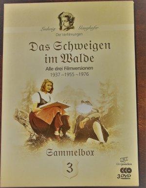 Das Schweigen im Walde - Alle drei Filmversionen 1937-1955-1976 - Ludwig Ganghofer Verfilmungen - Sammelbox 3