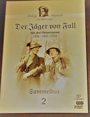 Der Jäger von Fall - Alle drei Filmversionen 1936-1956-1974 - Ludwig Ganghofer Verfilmungen - Sammelbox 2