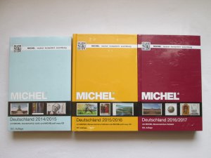 Michel Deutschland Katalog (e): 1.) 2014/2015 (mit MICHEL-Sonderheft (2. Aufl.) und MICHELsoft easy CD) (OVP) + 2.) 2015/2016 (mit MICHEL-Wasserzeichen […]