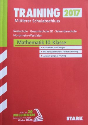 gebrauchtes Buch – diverse – Training Zentrale Prüfung Realschule/Gesamtschule EK NRW - Mathematik - Realschule, Gesamtschule EK